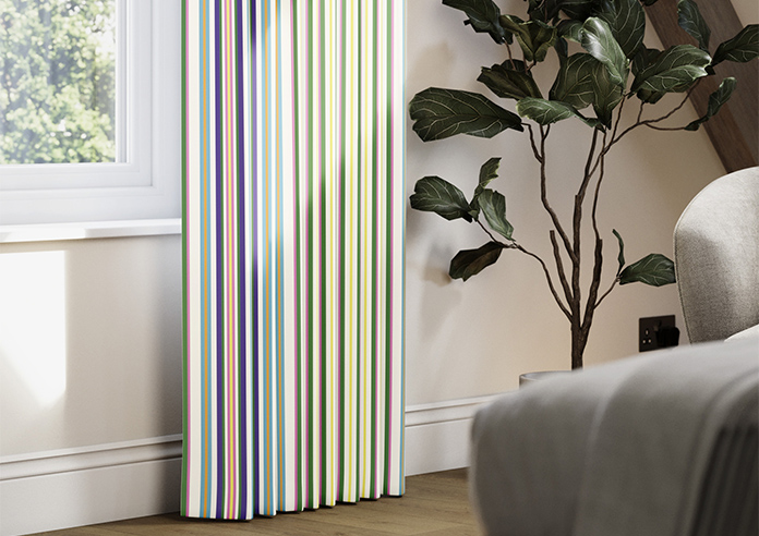 The British Stripe Co. Elizabeth, Notting Hill No.1 - Made to Measure Curtains - Image 5